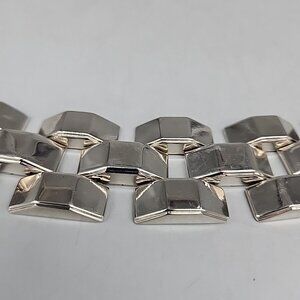 Vintage Silver Women's Chain Belt Adjustable